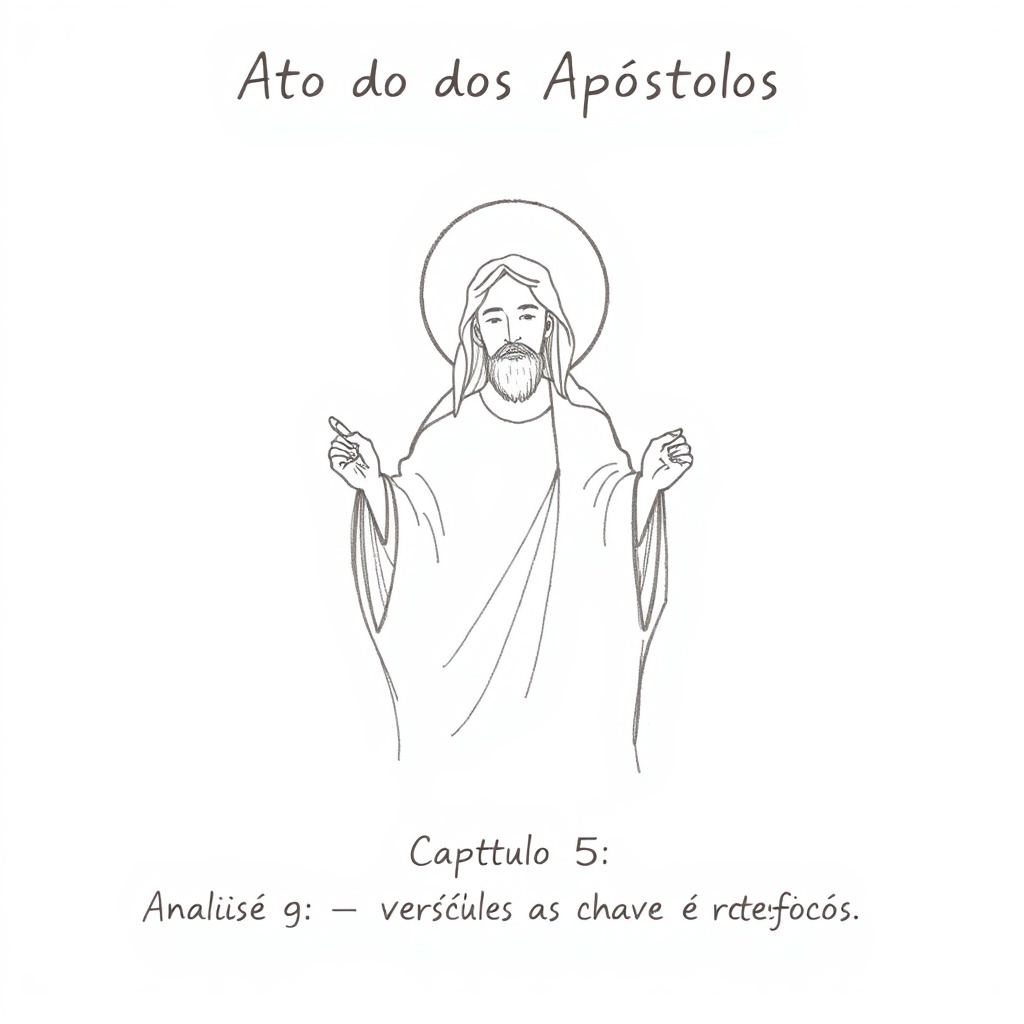 Atos dos Apóstolos Capítulo 5: Análise, Versículos Chave e Reflexão Católica