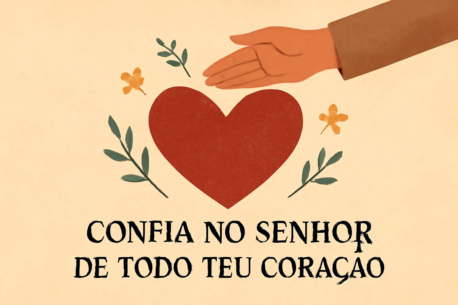 Confia no Senhor de Todo Teu Coração: Guia Prático para Fortalecer a Confiança em Deus