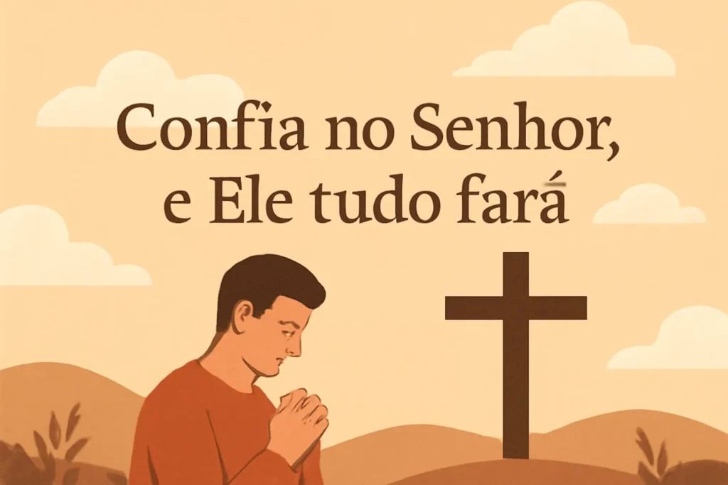 confia no senhor e ele tudo fará