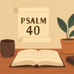 Estudo sobre o Salmo 40: Significado, Contexto e Aplicações estudo sobre o salmo 40