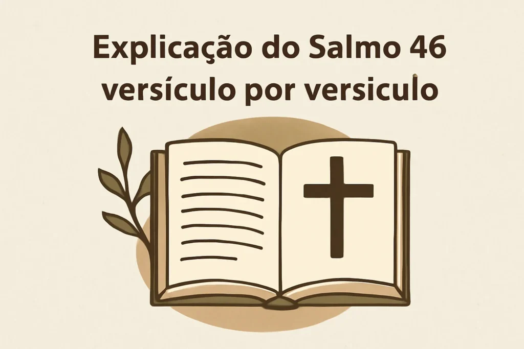 explicação do salmo 46 versículo por versículo