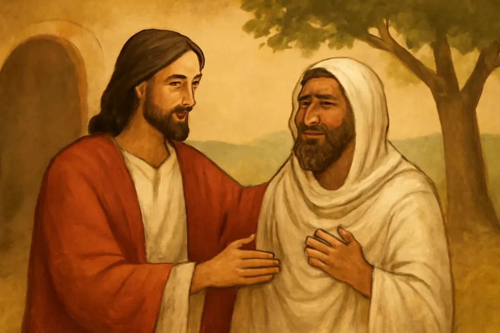 jesus amigo de lazaro