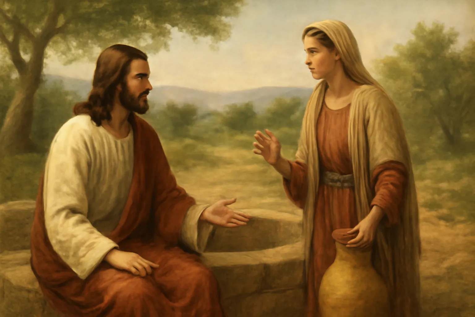 jesus ea mulher samaritana