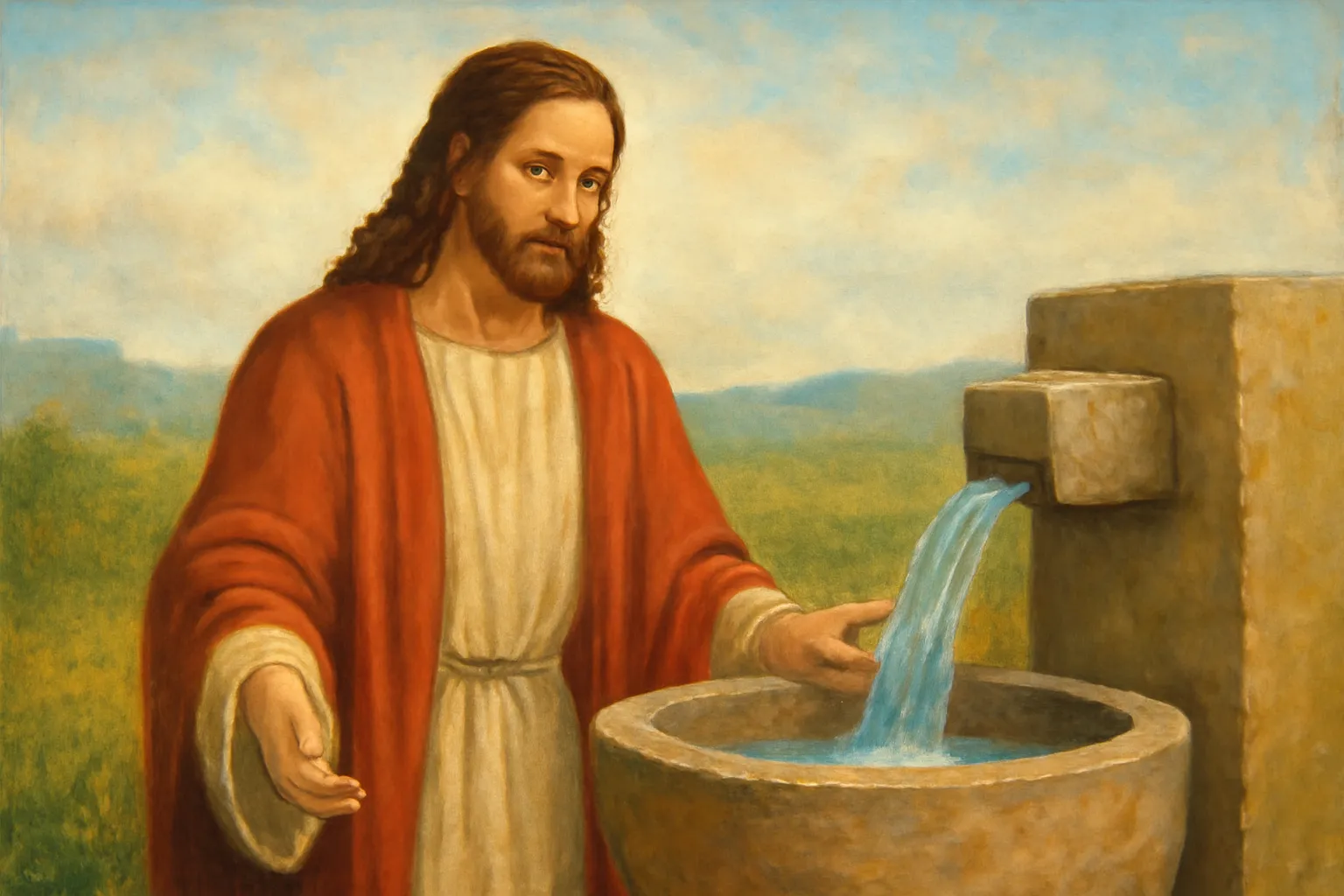 Jesus Fonte de Água Viva Versículo: Significado e Contexto