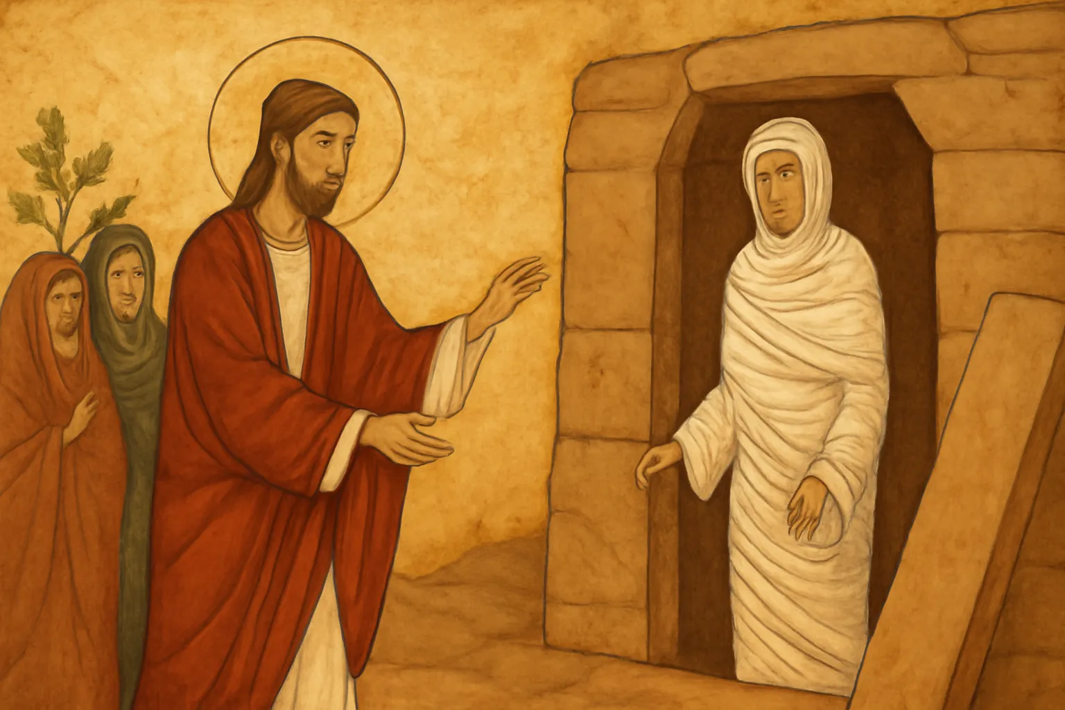 jesus ressuscitou lázaro