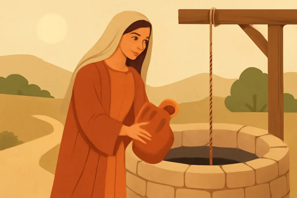 mulher samaritana versículo