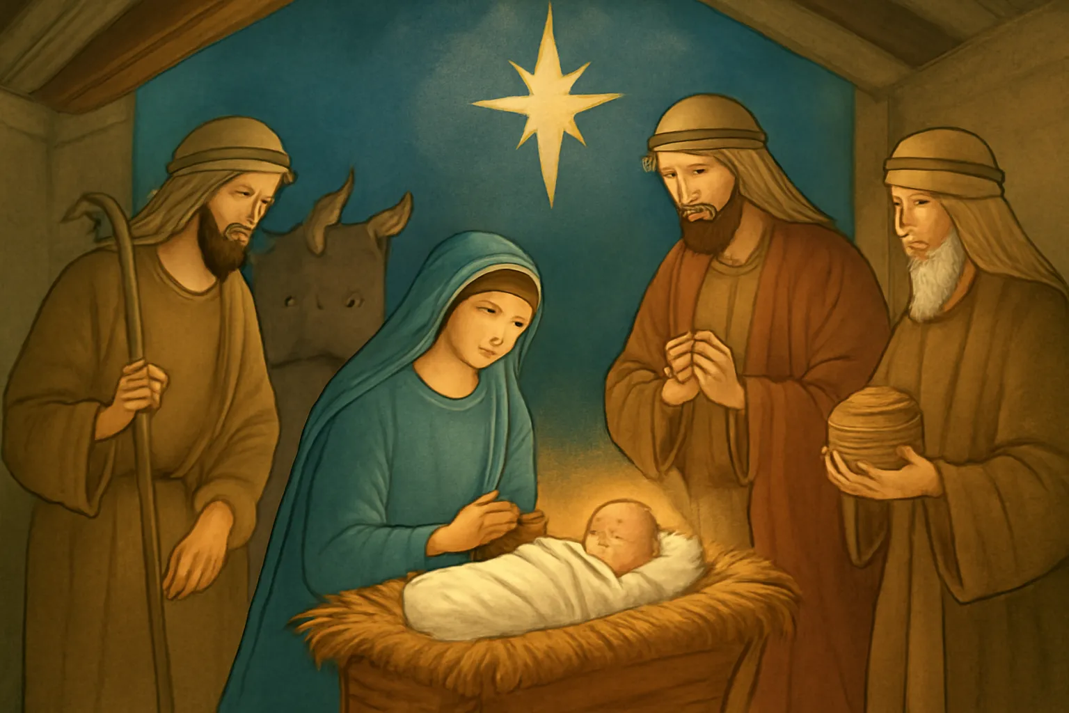 o nascimento de jesus na bíblia