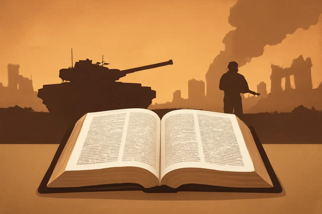 o que a bíblia fala sobre a guerra em israel