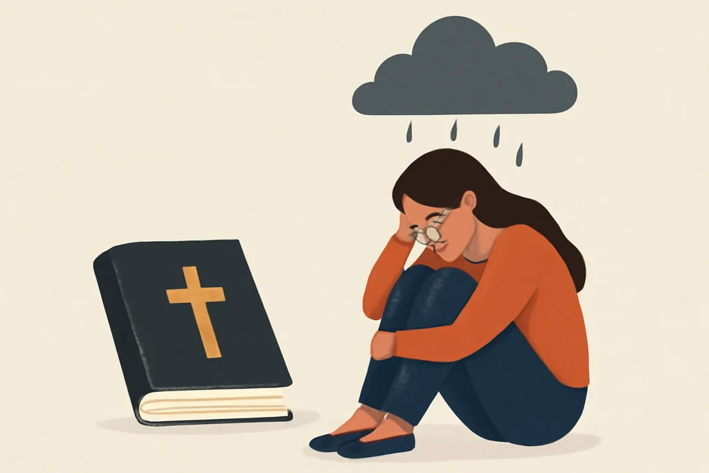 o que a bíblia fala sobre ansiedade e depressão