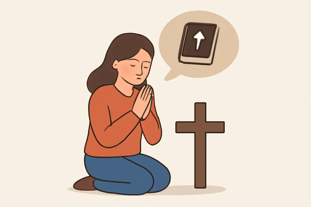 oração para aceitar jesus versículo