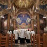 Cardinal Pizzaballa holds a prayer service to mark Palm Sunday, in Jerusalem