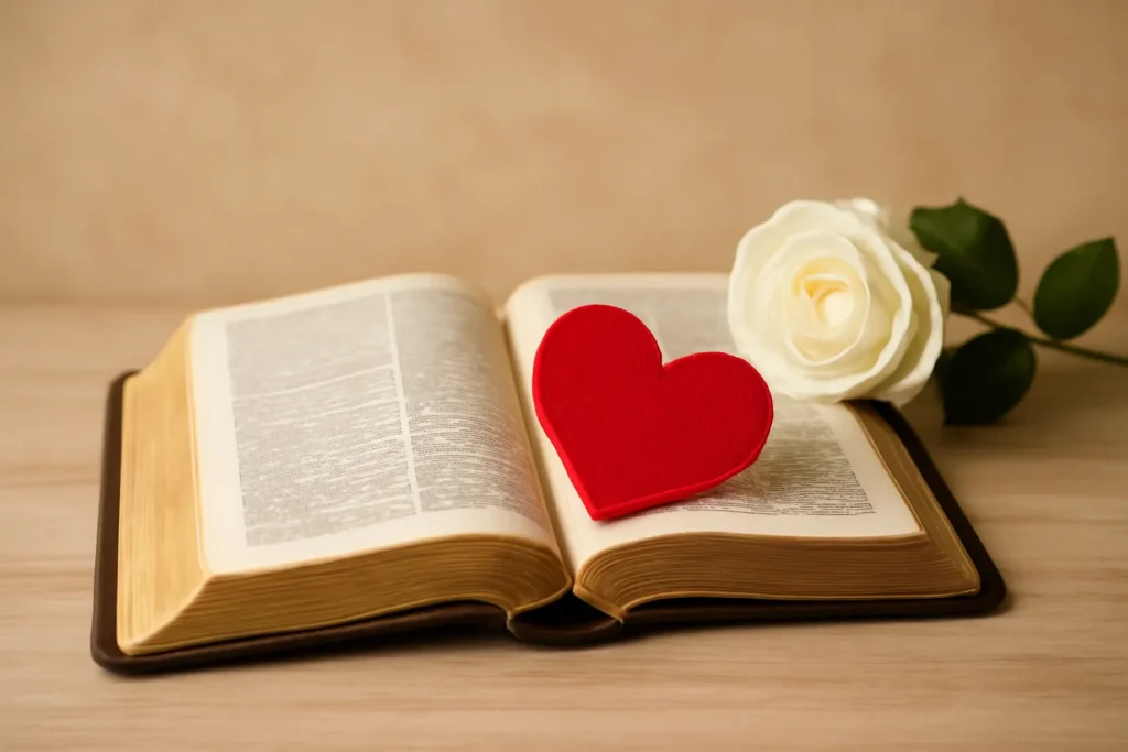 texto bíblico sobre amor