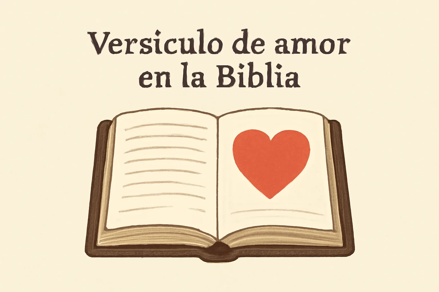 versículo de amor en la biblia
