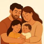 versículo família bênção