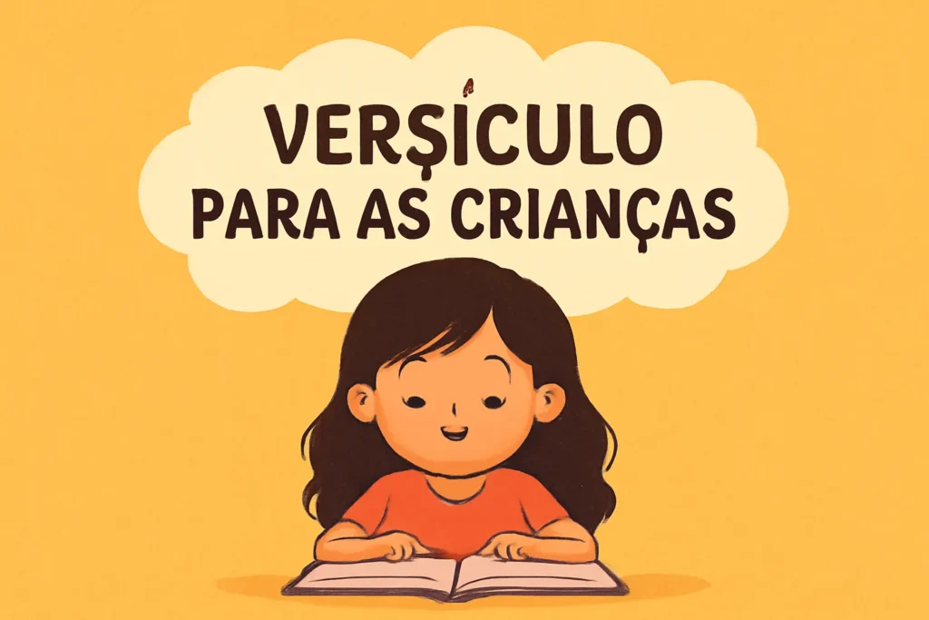 versículo para as crianças