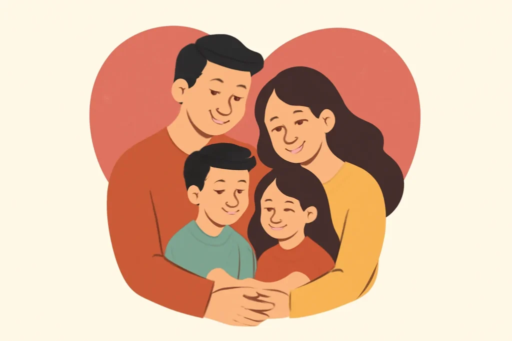 versículo sobre família amor