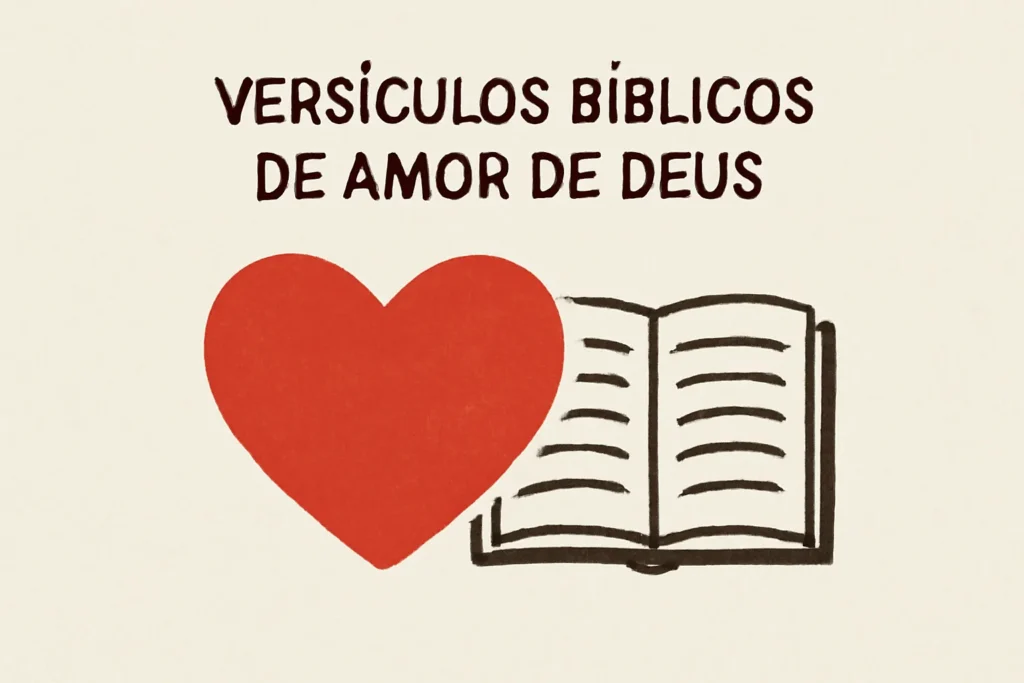 versículos bíblicos de amor de deus