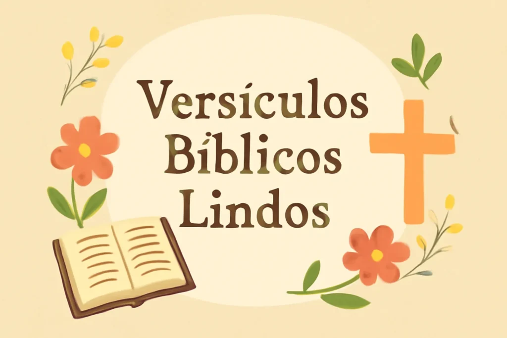 versículos bíblicos lindos